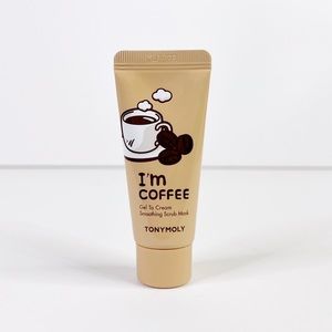 ** 5/$25 ** TonyMoly I’m Coffee Gel to Cream Smooth Scrub Mask Mini Size